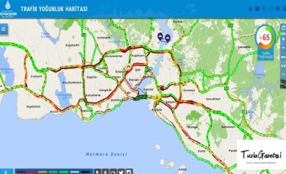 Hafta sonu kısıtlaması öncesi istanbul'da trafik yoğunluğu