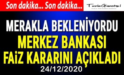 TC Merkez Bankası faiz kararını açıkladı