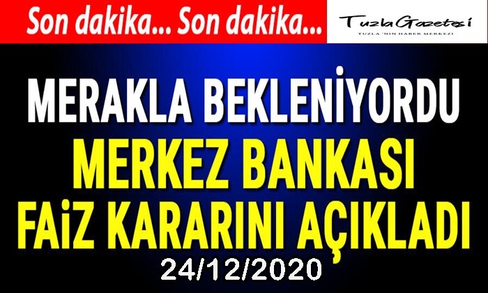 TC Merkez Bankası faiz kararını açıkladı