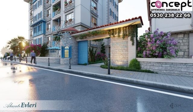 Tuzla Alaçatı Evleri projesi