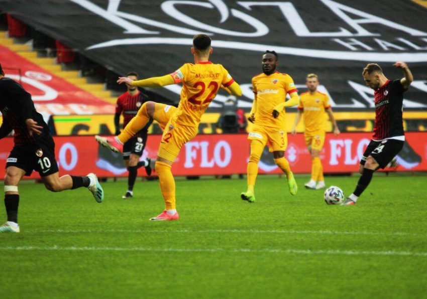 Gaziantep FK – Kayserispor maçından fotoğraflar