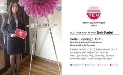 Türk Eğitim Vakfı TEV anadolu yakası iletişim