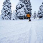 Uludağ’da karla birlikte harika görüntüler ortaya çıktı