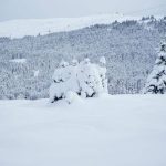 Uludağ’da karla birlikte harika görüntüler ortaya çıktı