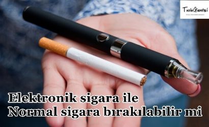 Elektronik sigara ile Normal sigara bırakılabilir mi yorum