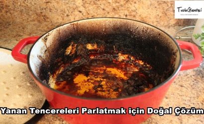 Yanan Tencereleri Parlatmak için Doğal Çözüm