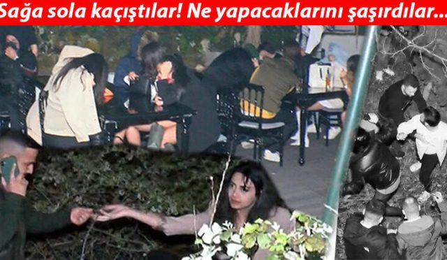 500 kişilik eğlenceye polis baskını