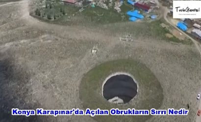 Konya Karapınarda Açılan Obrukların Sırrı Nedir