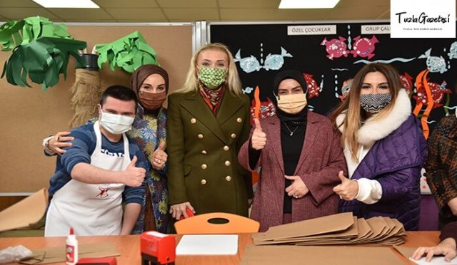 Kültür ve Turizm Bakanının Eşi Pervin Hanım Tuzla'mızı ziyaret etti