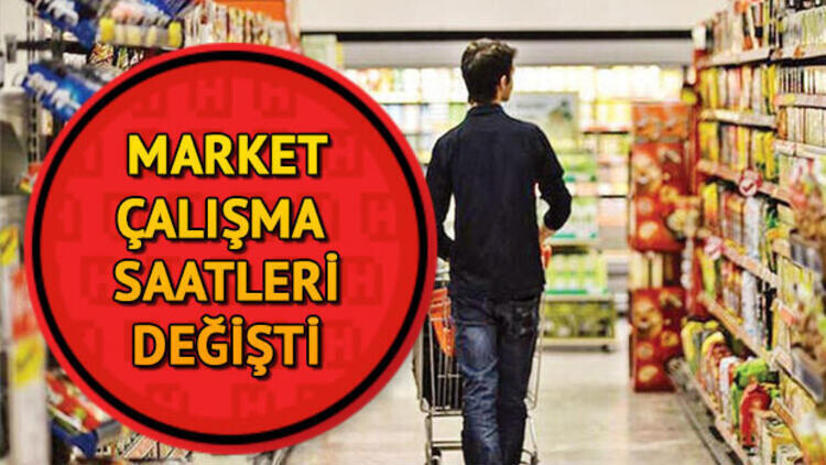 Hafta içi ve hafta sonu marketlerin çalışma saatleri değişti! Marketler kaçta açılıyor, kaçta kapanıyor?