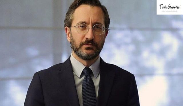 iletişim Başkanı Fahrettin Altun'dan Haddinizi Bilin