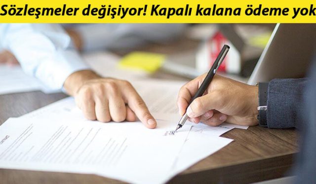 Pandemi' de kapalı kalan işletmeler için kira düzenlemesi