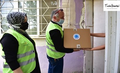 Belediyemiz ihtiyaç Sahibi Ailelerin yüzünü güldürmeye devam ediyor