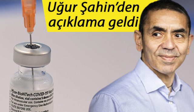 Biontech ile anlaşma imzalandı