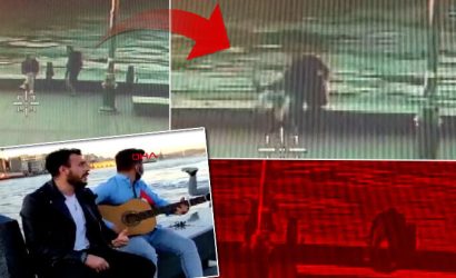 Eminönü'nde sahilde oturan inşaat işçisini denize atarak ölümüne sebep oldu