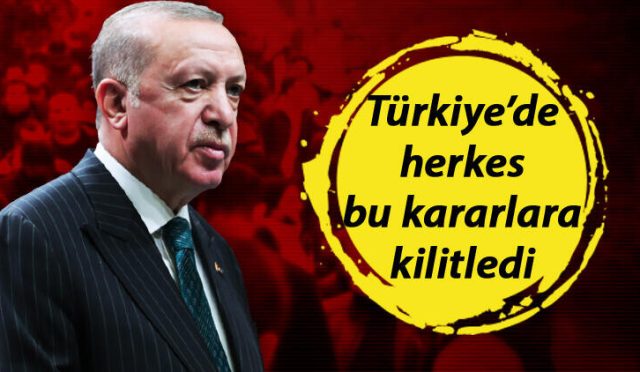 Esnaf pazartesi günü yapılacak Kabine Toplantısını bekliyor