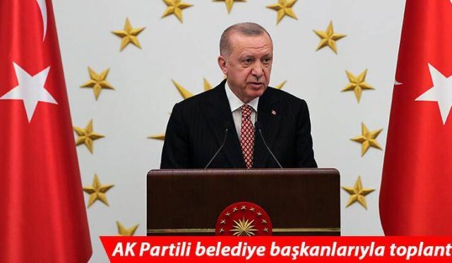 Cumhurbaşkanı Erdoğan AK Partili belediye başkanlarıyla buluştu