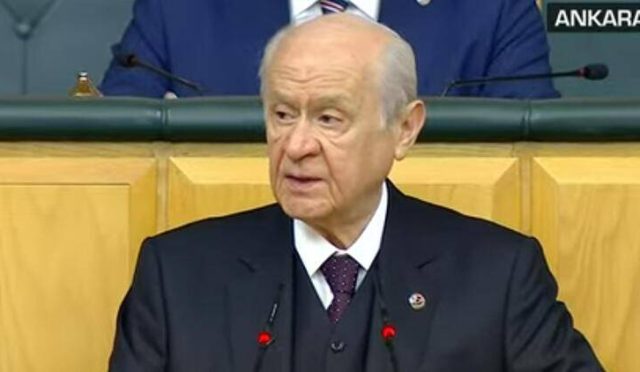 Devlet Bahçeli partisinin grup toplantısında açıklamalarda bulundu