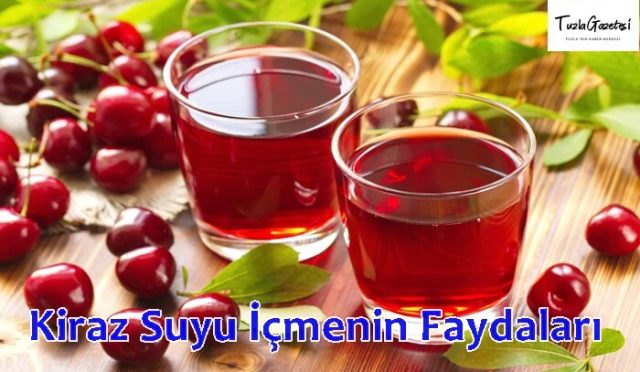 Kiraz Suyu İçmenin Faydaları