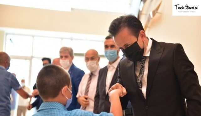 Tuzlada gelenek haline gelen Bayramlaşma Töreni gerçekleştirildi