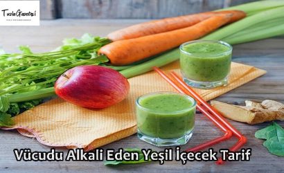 Vücudu Alkali Eden Yeşil İçecek Tarif