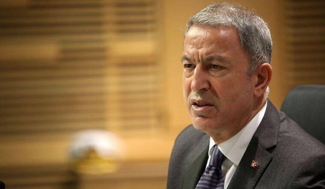 Bakan Akar'dan Yunan mevkidaşına tepki