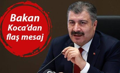 Korona virüs aşılamasında Kurban Bayramı hedefini Bakan Koca açıkladı