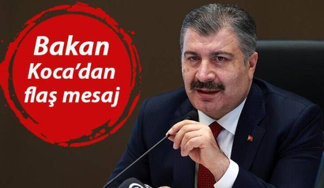Korona virüs aşılamasında Kurban Bayramı hedefini Bakan Koca açıkladı