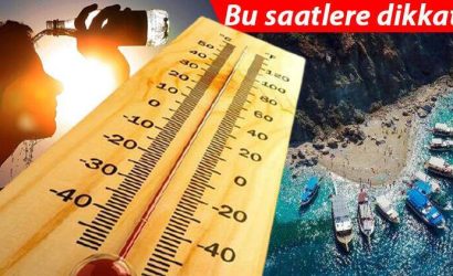 Meteoroloji Genel Müdürlüğü aşırı sıcak uyarısında bulunuldu