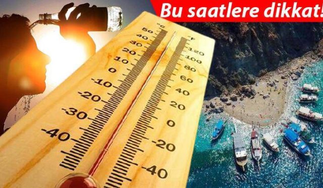 Meteoroloji Genel Müdürlüğü aşırı sıcak uyarısında bulunuldu