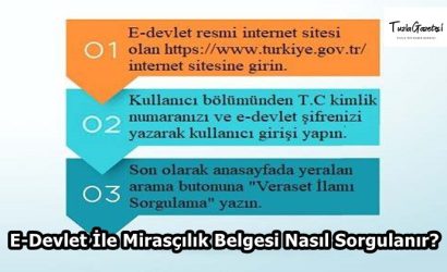 E-Devlet İle Mirasçılık Belgesi Nasıl Sorgulanır