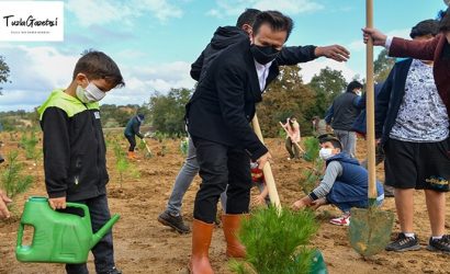 Tuzla Belediyesi Manavgat’a 5 Bin Fidan Bağışında bulundu