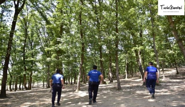 Tuzla'da ormanlık alanlar denetleniyor