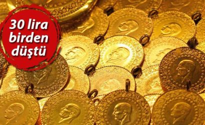 Altın fiyatlarında sert düşüş yaşanıyor