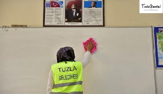 Belediyemiz ilçemizdeki Okulların Bakım Onarım ve Temizliklerini Tamamladı