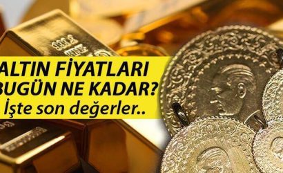 Altın fiyatları bugün ne kadar?