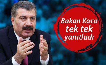 Bakan Koca Kabine Toplantısının ardından soruları yanıtladı