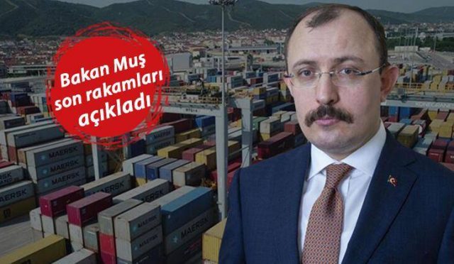 Ticaret Bakanı Mehmet Muş ağustos ayı dış ticaret rakamlarını açıkladı