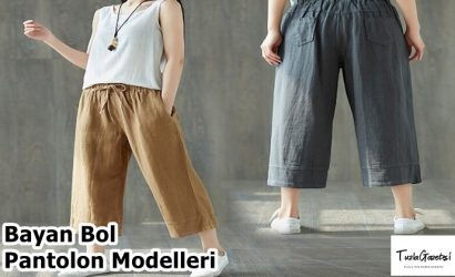 Bayan Bol Pantolon Modelleri