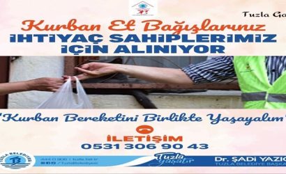 Tuzla Belediyesi Kurbanın Bereketini Birlikte Yaşayalım