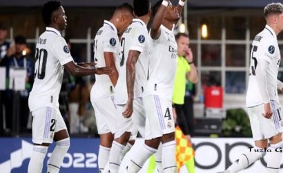 2022 UEFA Süper Kupa'nın sahibi Real Madrid