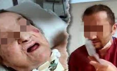 Hasta yaşlı kadına eziyete 8 gözaltı